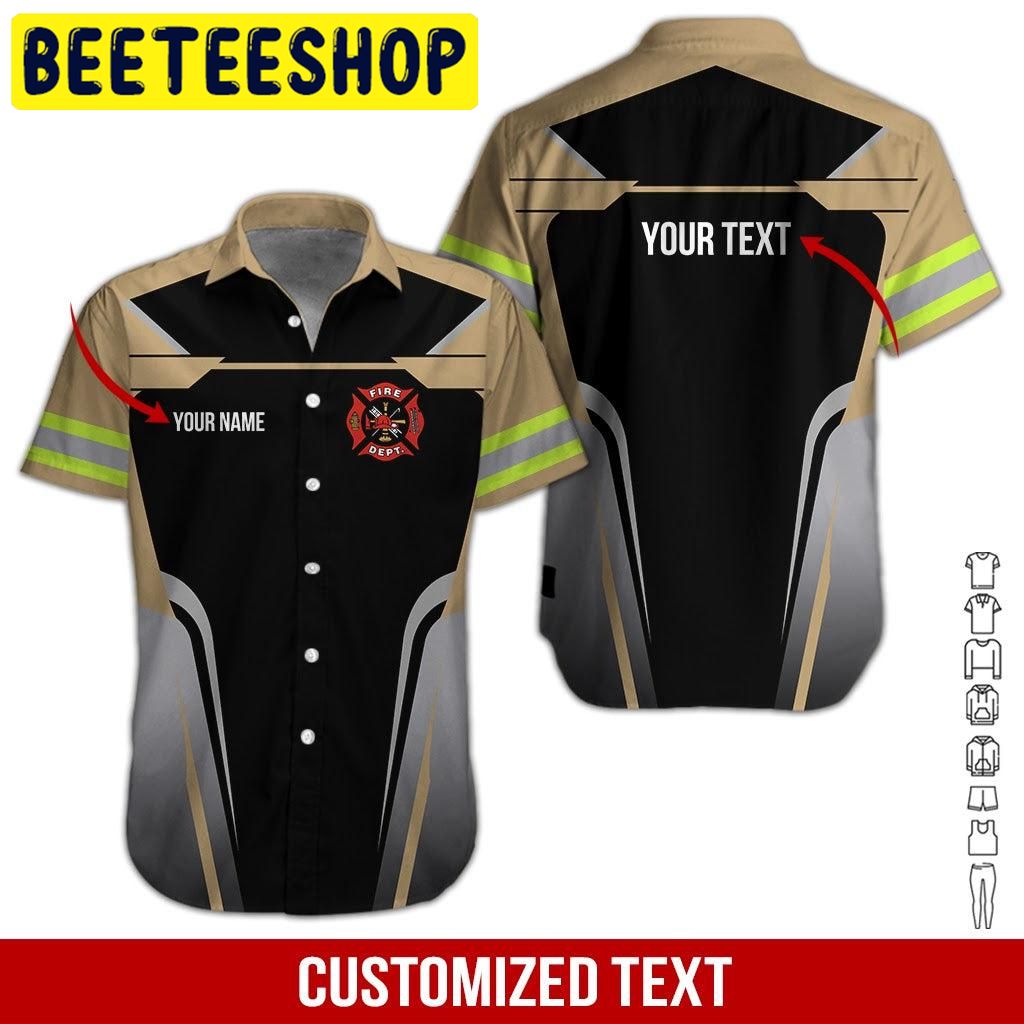 Workwear Style Custom Name Hawaiian Shirt 5359 Workwear Style Custom Name Hawaiian Shirt 5359
