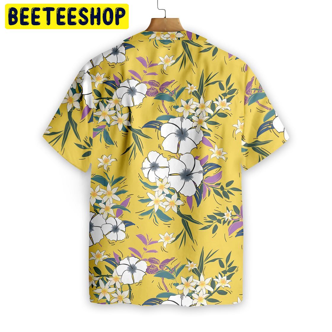 Yellow Art Floral Flower Trending Hawaiian Shirt Yellow Art Floral Flower Trending Hawaiian Shirt