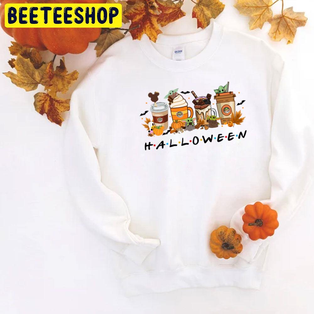 Yoda Fall Coffee Cup Halloween Trending Unisex T-Shirt Yoda Fall Coffee Cup Halloween Trending Unisex T-Shirt