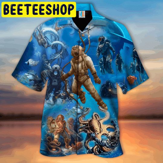 You Only Live Once, Let's Go Diving Hawaiian Shirt You Only Live Once, Let's Go Diving Hawaiian Shirt