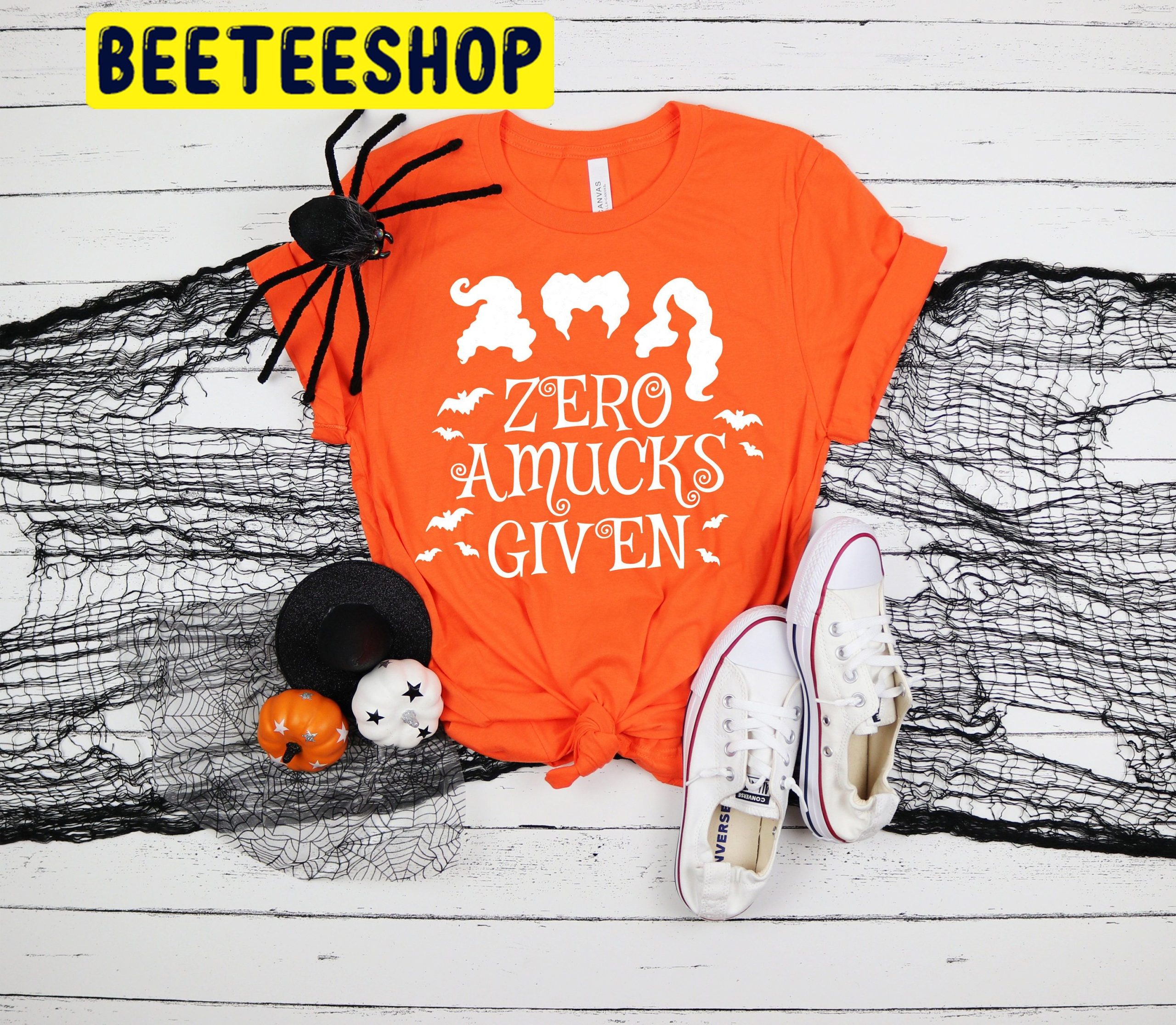 Zero Amucks Given Hocus Pocus Halloween Trending Unisex Shirt Zero Amucks Given Hocus Pocus Halloween Trending Unisex Shirt