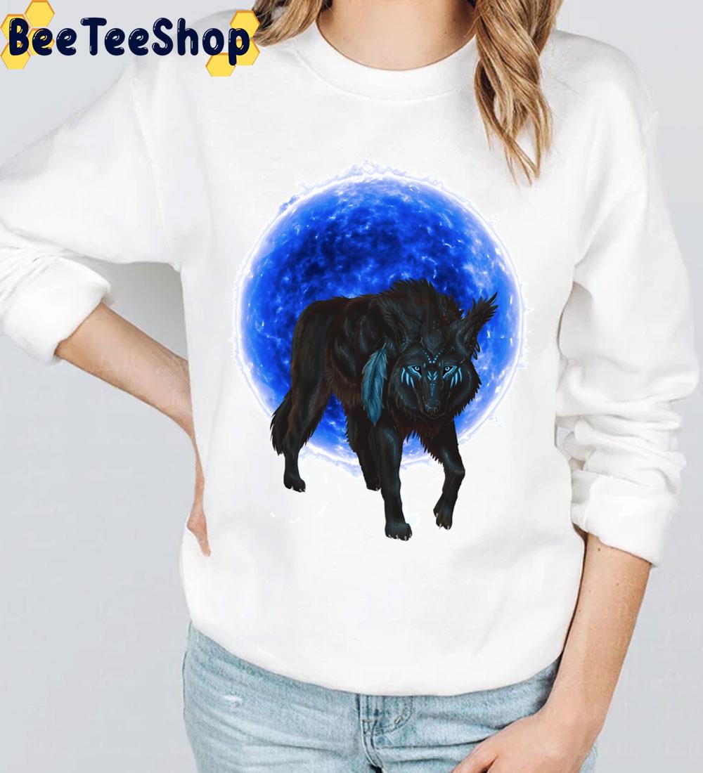 Zidika Blue Moon Graphic Trending Unisex T-Shirt Zidika Blue Moon Graphic Trending Unisex T-Shirt