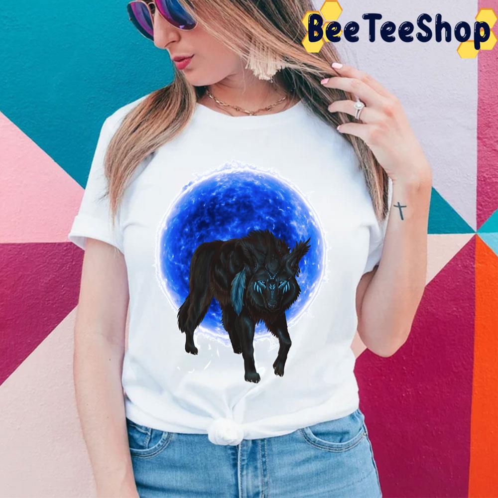 Zidika Blue Moon Graphic Trending Unisex T-Shirt Zidika Blue Moon Graphic Trending Unisex T-Shirt