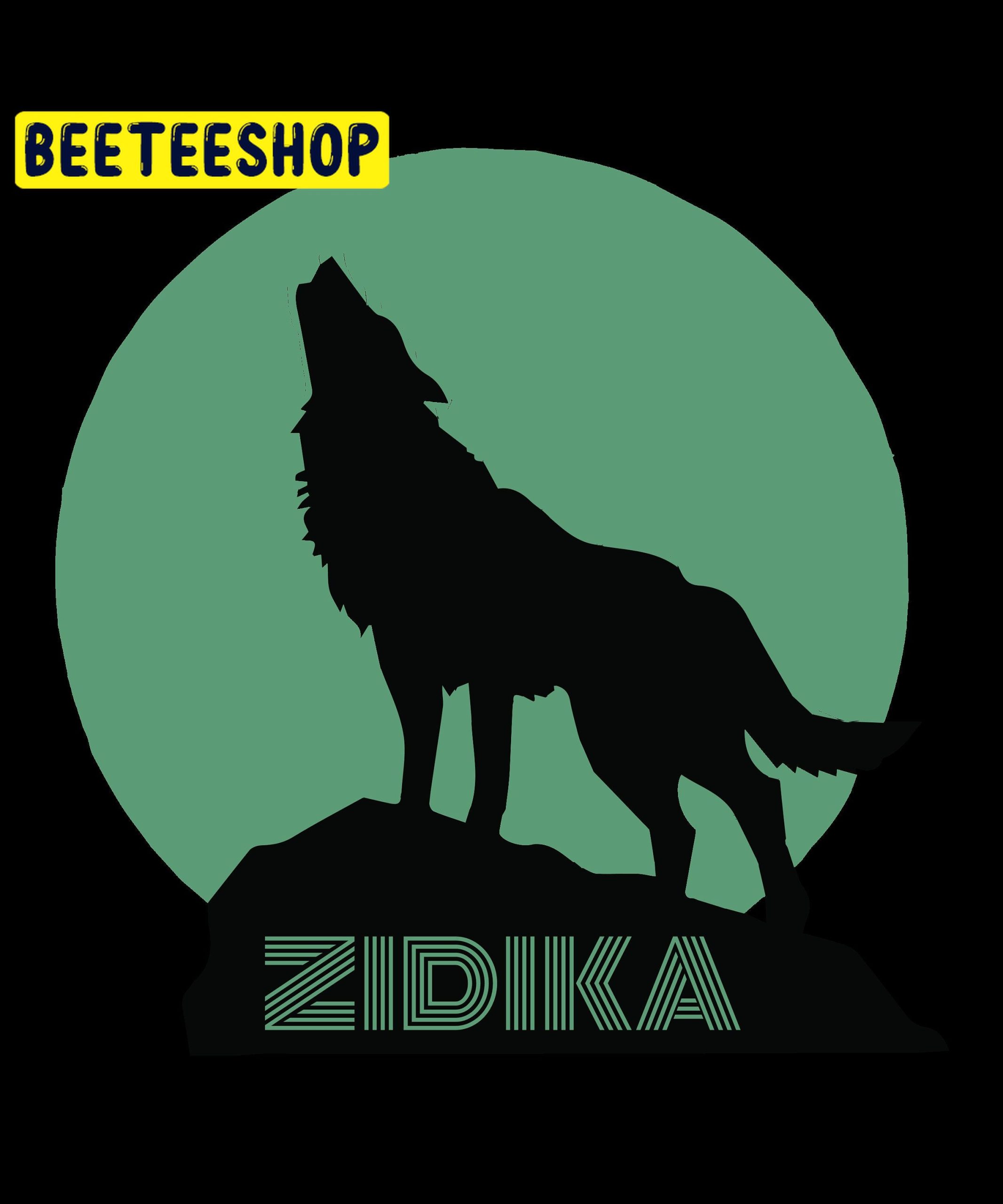 Zidika Wolf Vintage Art Trending Unisex Shirt Zidika Wolf Vintage Art Trending Unisex Shirt