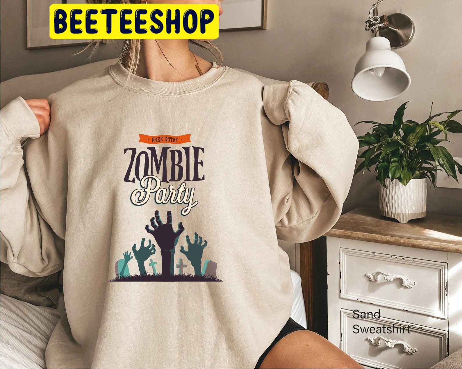 Zombie Party HalloweenTrending Unisex Shirt Zombie Party HalloweenTrending Unisex Shirt