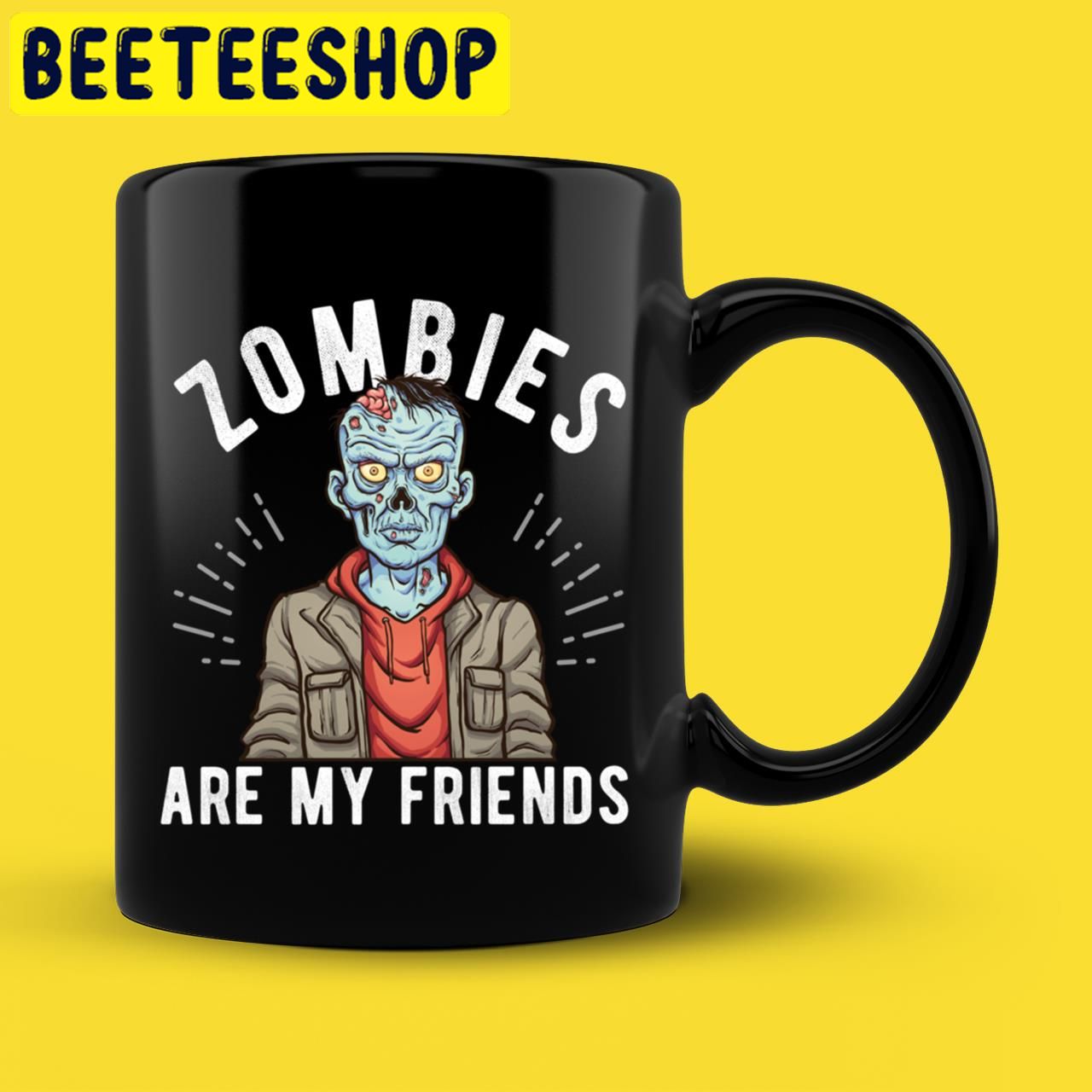Zombies Are My Friends Monster 2022 Halloween Trending Unisex T-Shirt Zombies Are My Friends Monster 2022 Halloween Trending Unisex T-Shirt