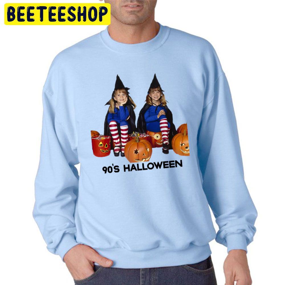 90's Halloween Double Double Toil And Trouble Unisex Sweatshirt 90's Halloween Double Double Toil And Trouble Unisex Sweatshirt