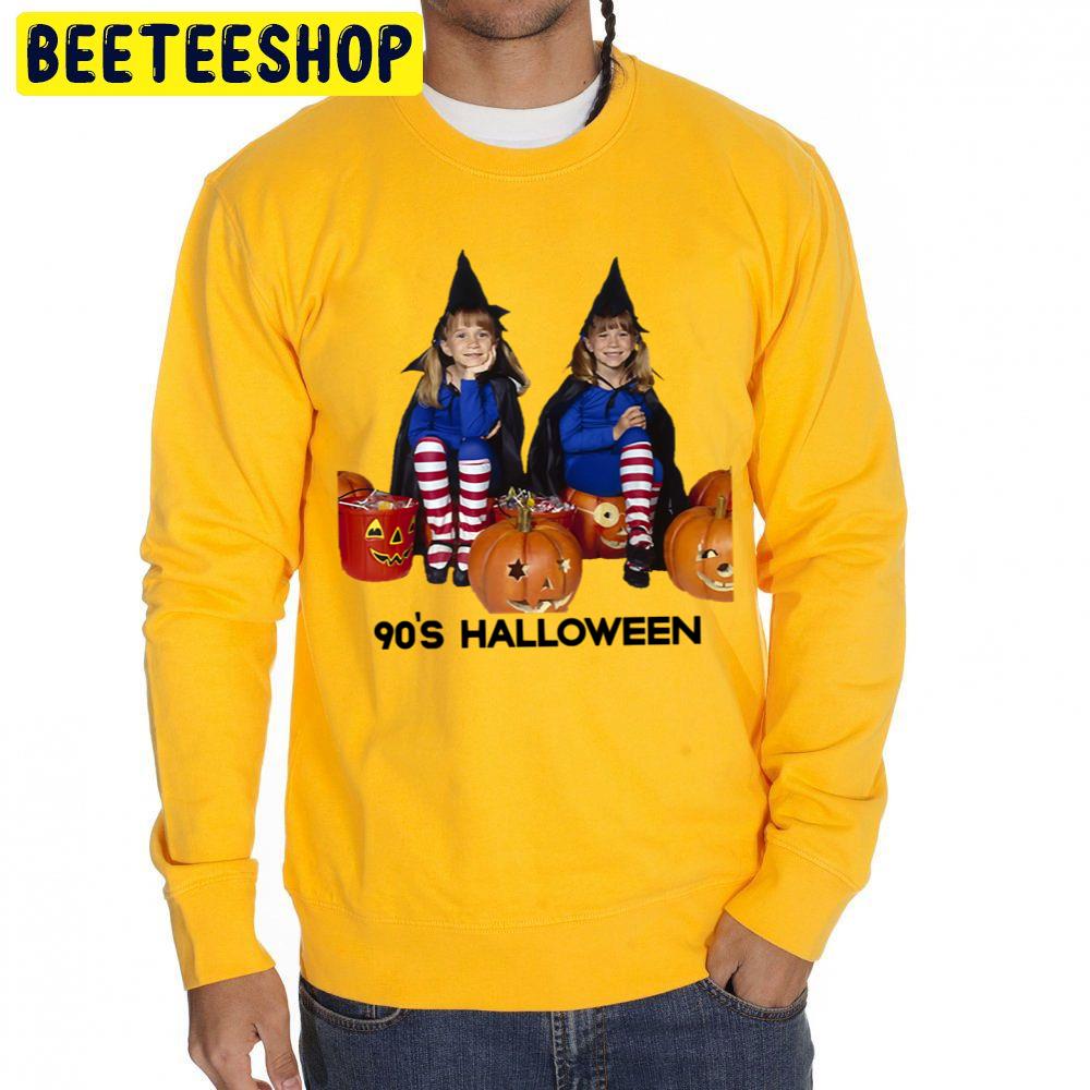 90's Halloween Double Double Toil And Trouble Unisex Sweatshirt 90's Halloween Double Double Toil And Trouble Unisex Sweatshirt