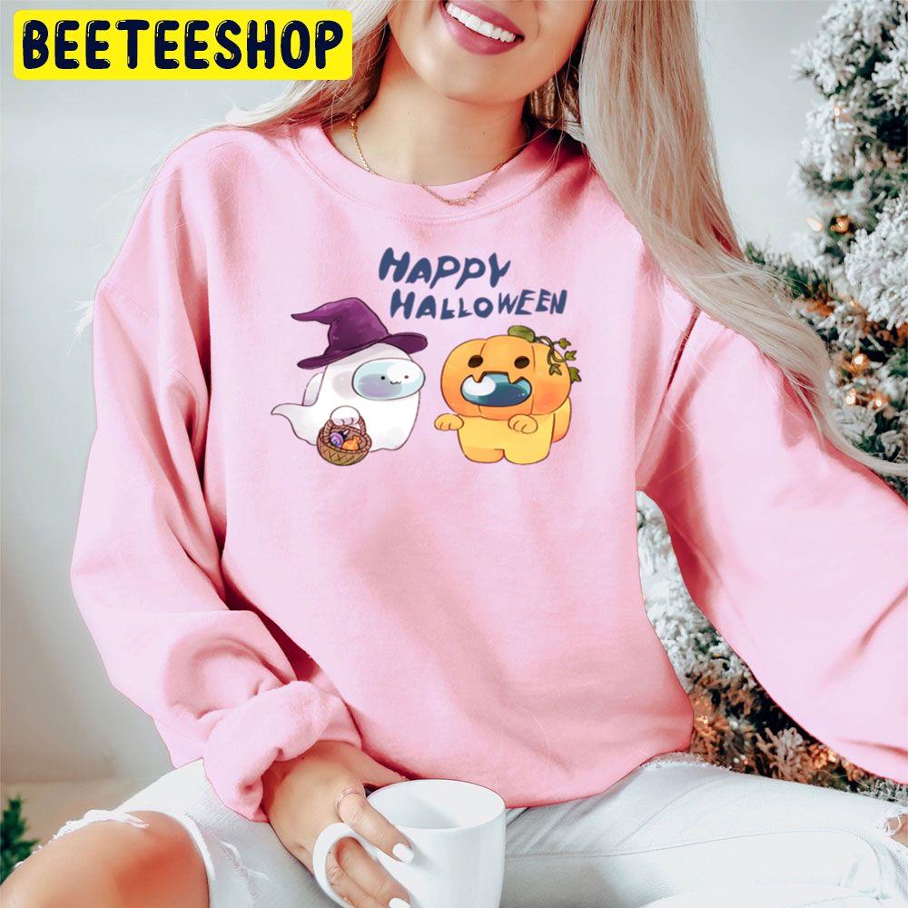 Among Us Happy Halloween Trending Unisex Hoodie Among Us Happy Halloween Trending Unisex Hoodie