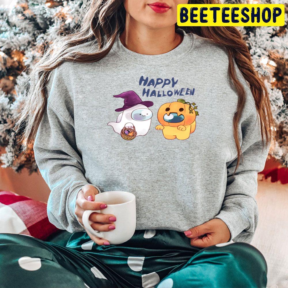 Among Us Happy Halloween Trending Unisex Hoodie Among Us Happy Halloween Trending Unisex Hoodie