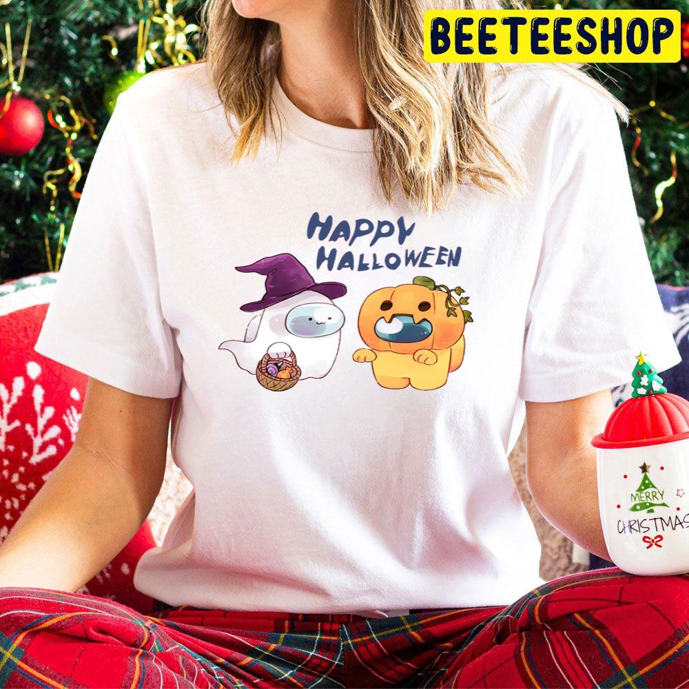 Among Us Happy Halloween Trending Unisex Hoodie Among Us Happy Halloween Trending Unisex Hoodie