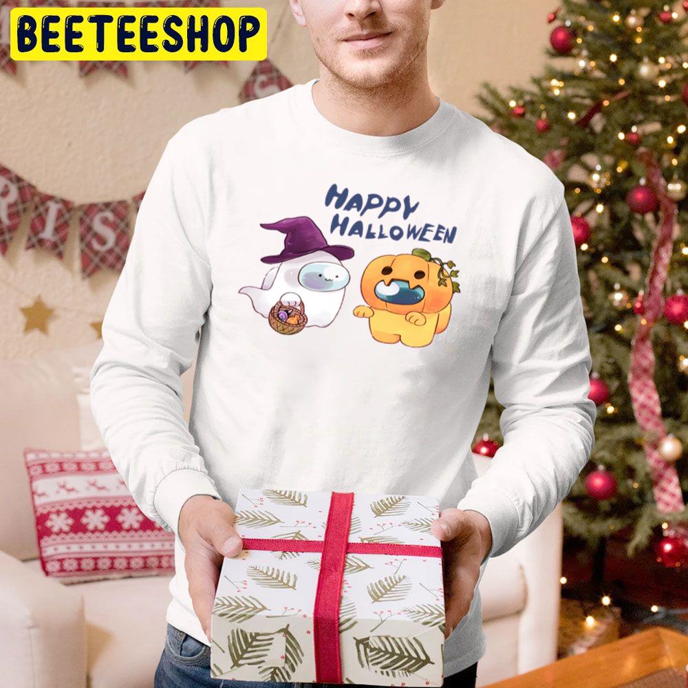 Among Us Happy Halloween Trending Unisex Hoodie Among Us Happy Halloween Trending Unisex Hoodie