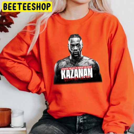 Deontay Wilder Vs Robert Helenius Kazanan Trending Unisex Sweatshirt