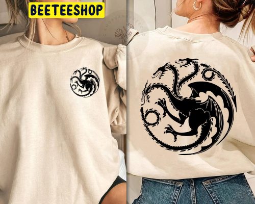Fire And Blood Targaryen House Of Dragon Double Side Trending Unisex Sweatshirt Fire And Blood Targaryen House Of Dragon Double Side Trending Unisex Sweatshirt