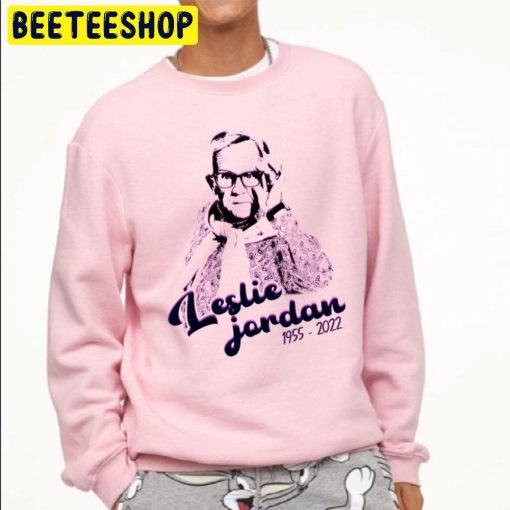 Retro Rip Leslie Jordan 1955 2022 Unisex Sweatshirt