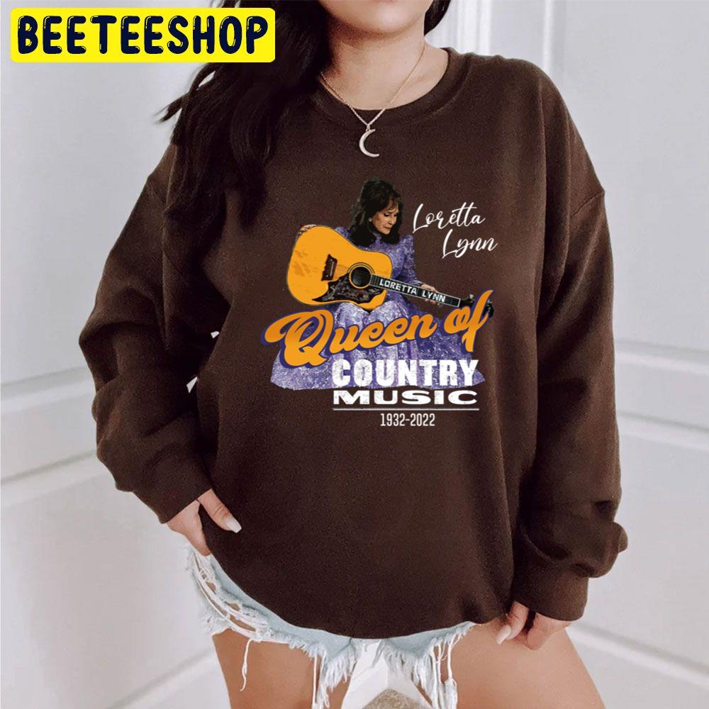 Rip Queen Of Country Music Loretta Lynn 1932 2022 Unisex Sweatshirt Rip Queen Of Country Music Loretta Lynn 1932 2022 Unisex Sweatshirt
