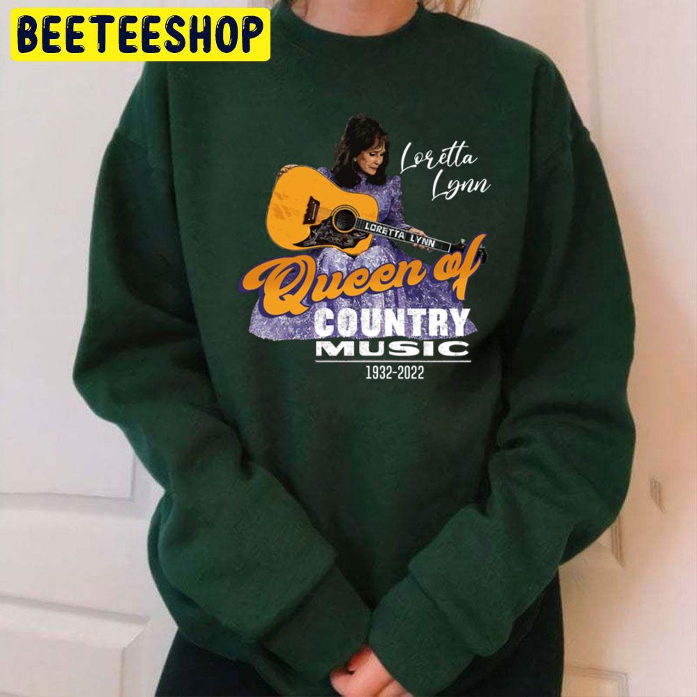Rip Queen Of Country Music Loretta Lynn 1932 2022 Unisex Sweatshirt Rip Queen Of Country Music Loretta Lynn 1932 2022 Unisex Sweatshirt