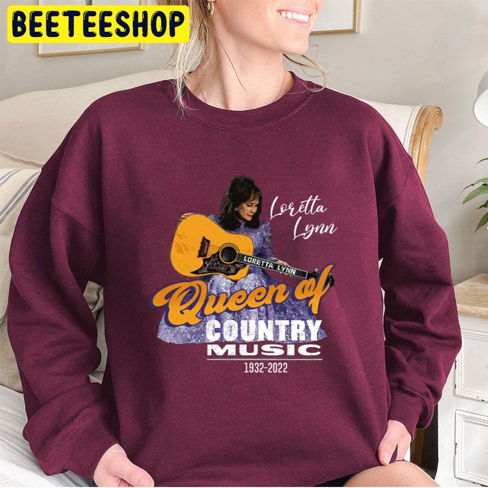 Rip Queen Of Country Music Loretta Lynn 1932 2022 Unisex Sweatshirt Rip Queen Of Country Music Loretta Lynn 1932 2022 Unisex Sweatshirt