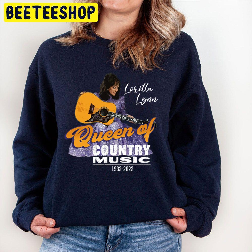 Rip Queen Of Country Music Loretta Lynn 1932 2022 Unisex Sweatshirt Rip Queen Of Country Music Loretta Lynn 1932 2022 Unisex Sweatshirt