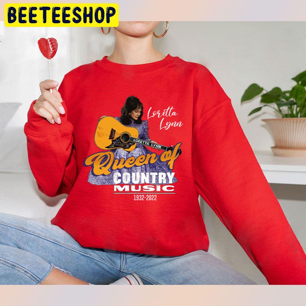 Rip Queen Of Country Music Loretta Lynn 1932 2022 Unisex Sweatshirt Rip Queen Of Country Music Loretta Lynn 1932 2022 Unisex Sweatshirt