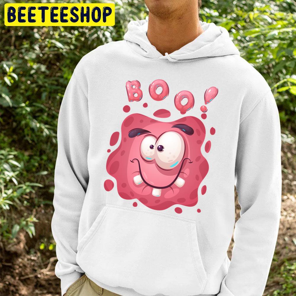 A Pink Boo Face Unisex Hoodie A Pink Boo Face Unisex Hoodie