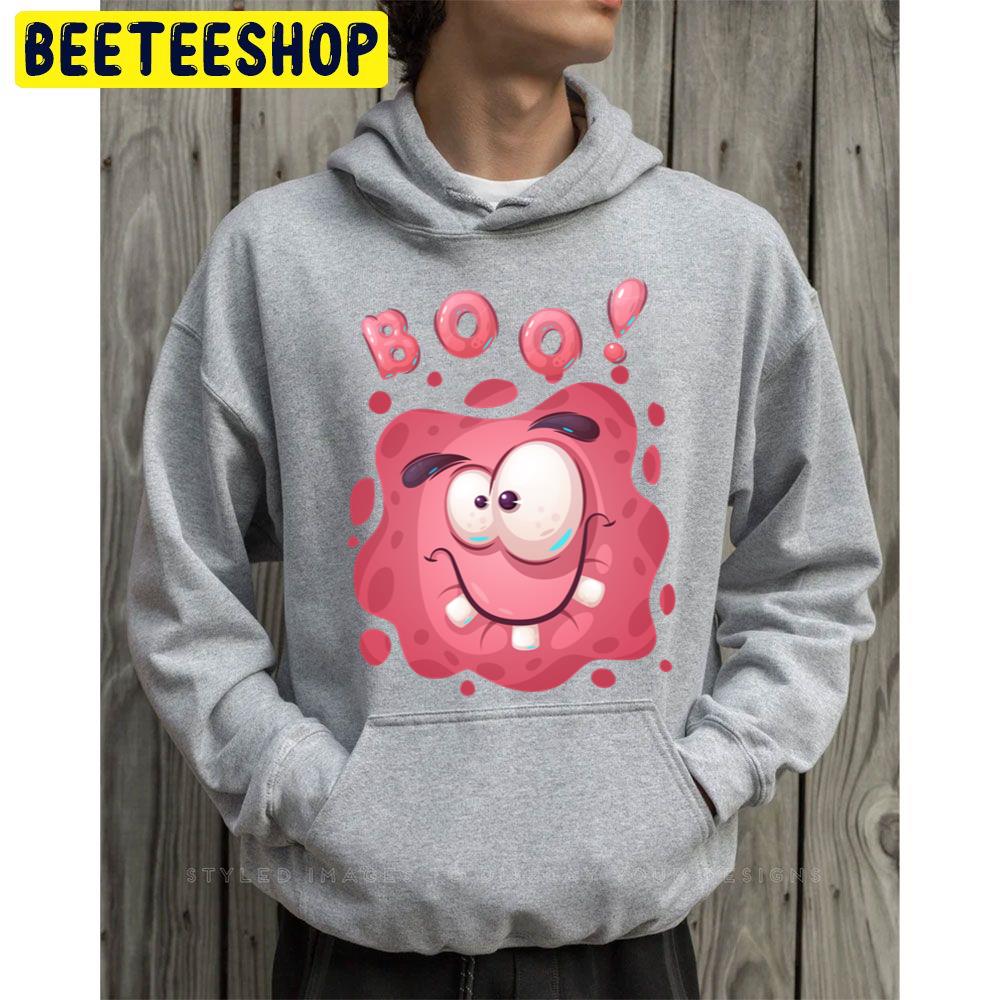 A Pink Boo Face Unisex Hoodie A Pink Boo Face Unisex Hoodie