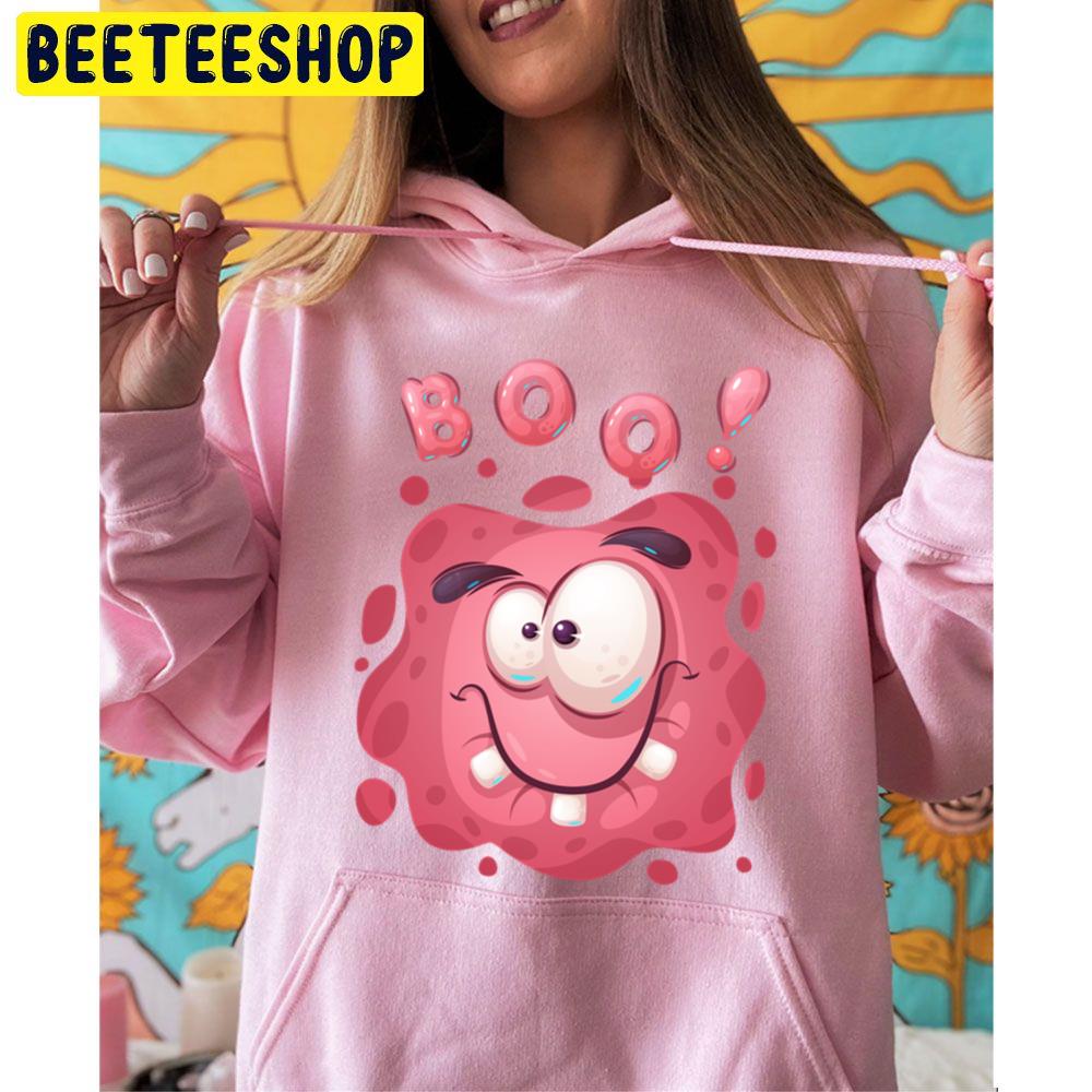 A Pink Boo Face Unisex Hoodie A Pink Boo Face Unisex Hoodie