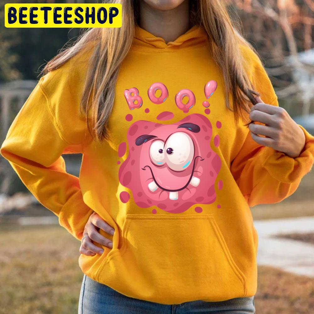 A Pink Boo Face Unisex Hoodie A Pink Boo Face Unisex Hoodie