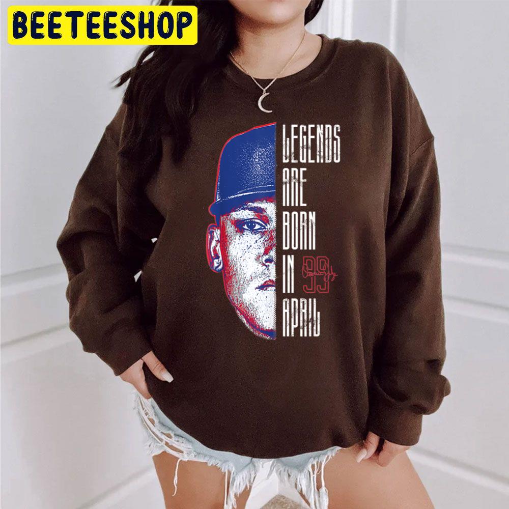 Aaron Judge Legends Are Born Apparel Baseball Trending Unisex Sweatshirt Aaron Judge Legends Are Born Apparel Baseball Trending Unisex Sweatshirt
