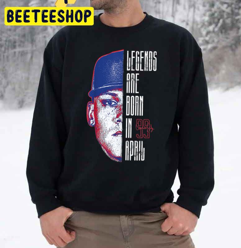 Aaron Judge Legends Are Born Apparel Baseball Trending Unisex Sweatshirt Aaron Judge Legends Are Born Apparel Baseball Trending Unisex Sweatshirt