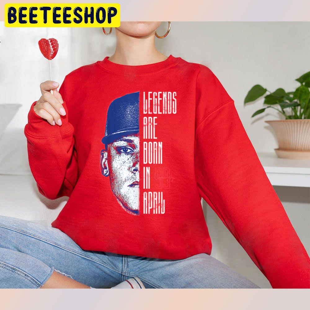 Aaron Judge Legends Are Born Apparel Baseball Trending Unisex Sweatshirt Aaron Judge Legends Are Born Apparel Baseball Trending Unisex Sweatshirt