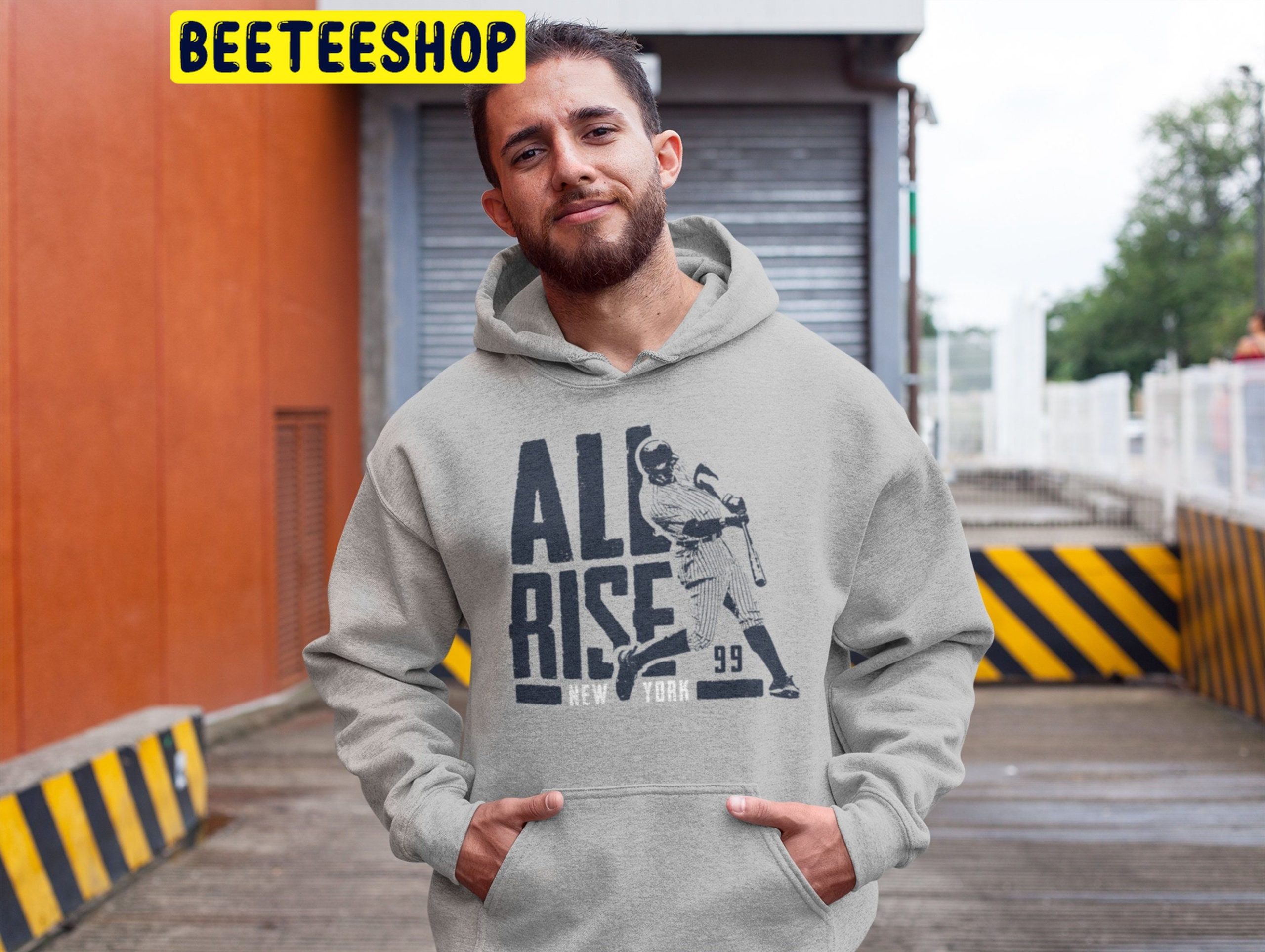 Aaron Ny Baseball Fans All Rise Trending Unisex Hoodie Aaron Ny Baseball Fans All Rise Trending Unisex Hoodie