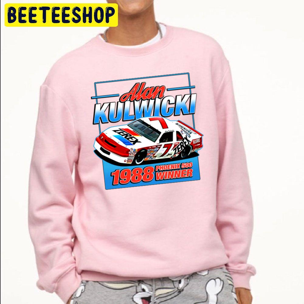 Alan Kulwicki 1988 Phoenix 500 Winner Nascar Champion Retro 80s Style Racing Trending Unisex Sweatshirt Alan Kulwicki 1988 Phoenix 500 Winner Nascar Champion Retro 80s Style Racing Trending Unisex Sweatshirt