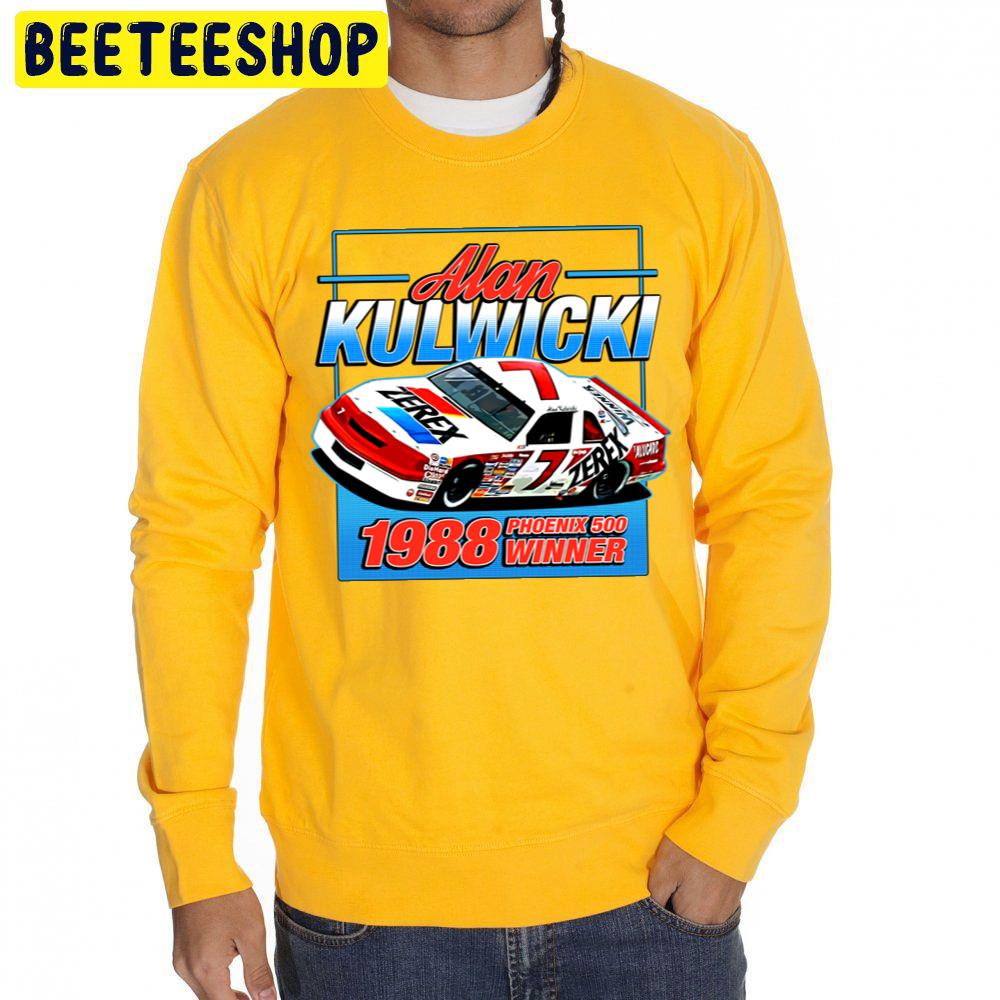 Alan Kulwicki 1988 Phoenix 500 Winner Nascar Champion Retro 80s Style Racing Trending Unisex Sweatshirt Alan Kulwicki 1988 Phoenix 500 Winner Nascar Champion Retro 80s Style Racing Trending Unisex Sweatshirt