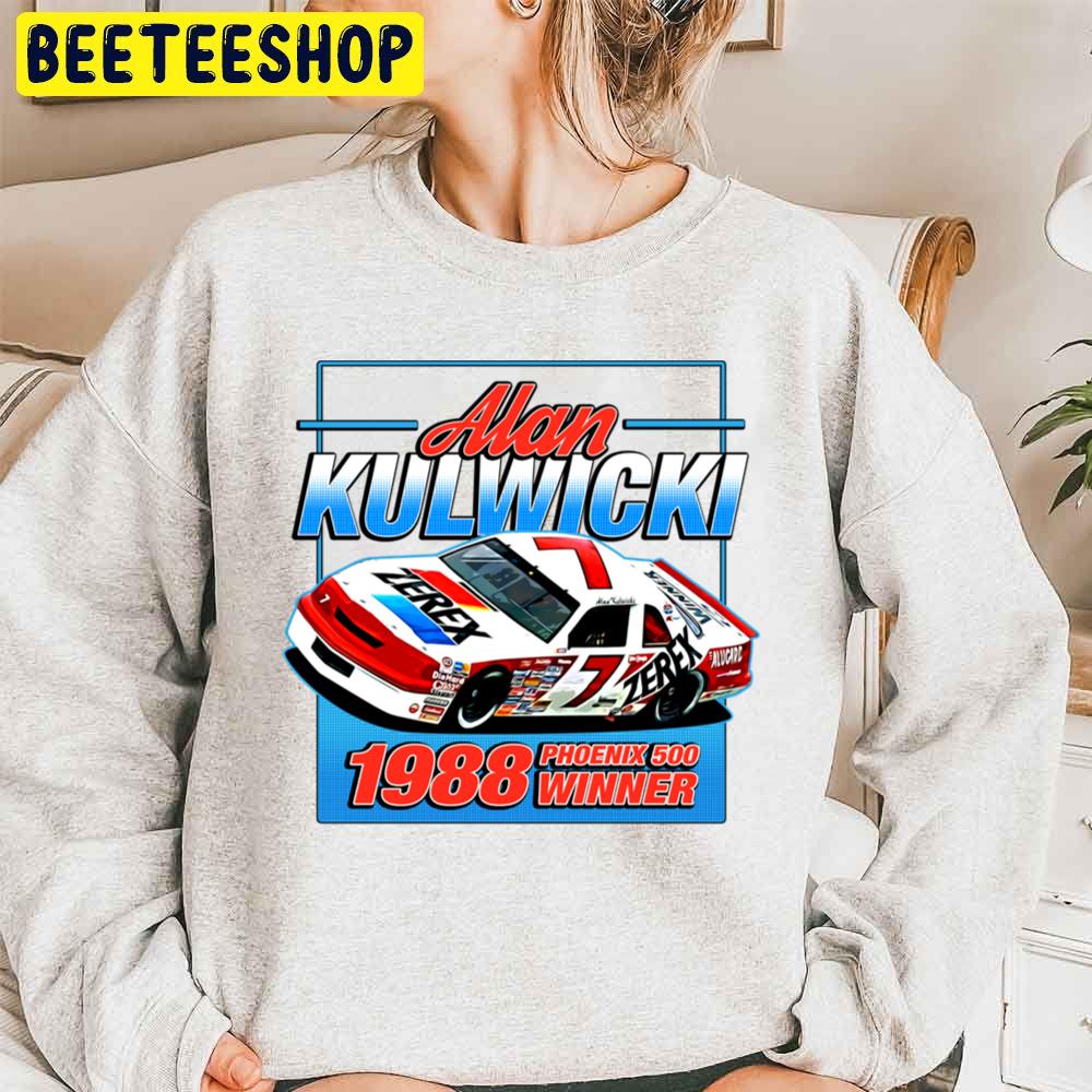 Alan Kulwicki 1988 Phoenix 500 Winner Nascar Champion Retro 80s Style Racing Trending Unisex Sweatshirt Alan Kulwicki 1988 Phoenix 500 Winner Nascar Champion Retro 80s Style Racing Trending Unisex Sweatshirt