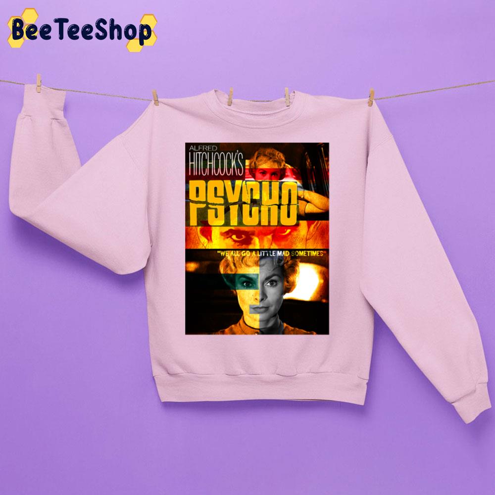 Alfred Hitchcock's Psycho Poster Art Halloween Trending Unisex Sweatshirt Alfred Hitchcock's Psycho Poster Art Halloween Trending Unisex Sweatshirt