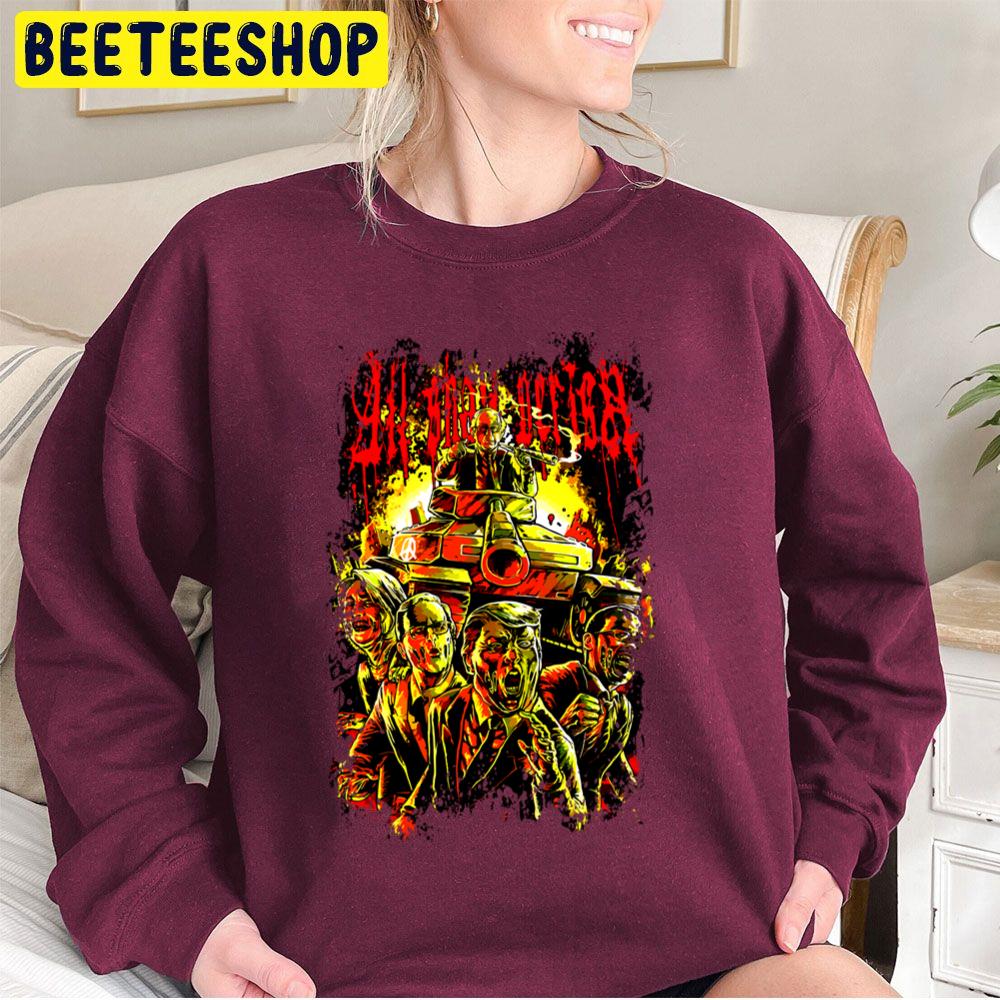 All Shall Perish Artwork Trump Halloween Unisex Sweatshirt All Shall Perish Artwork Trump Halloween Unisex Sweatshirt