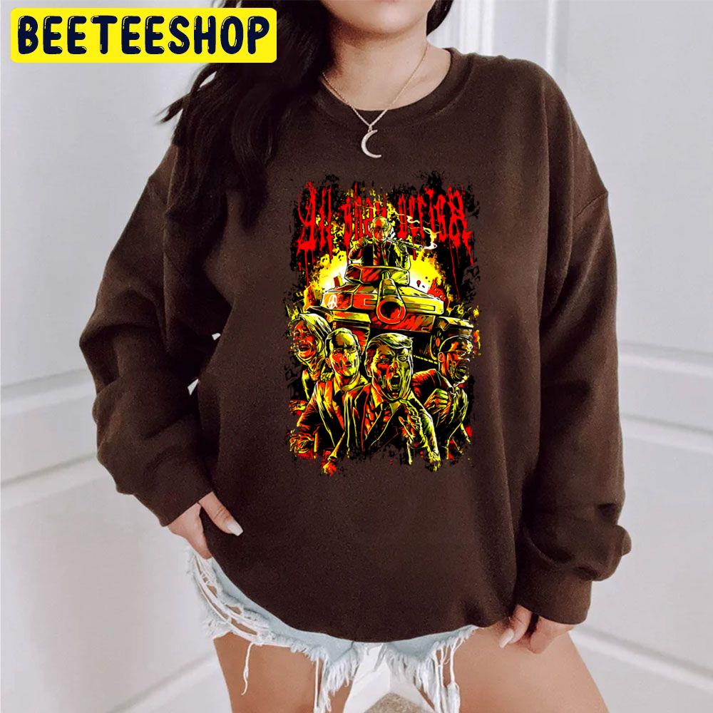 All Shall Perish Artwork Trump Halloween Unisex Sweatshirt All Shall Perish Artwork Trump Halloween Unisex Sweatshirt
