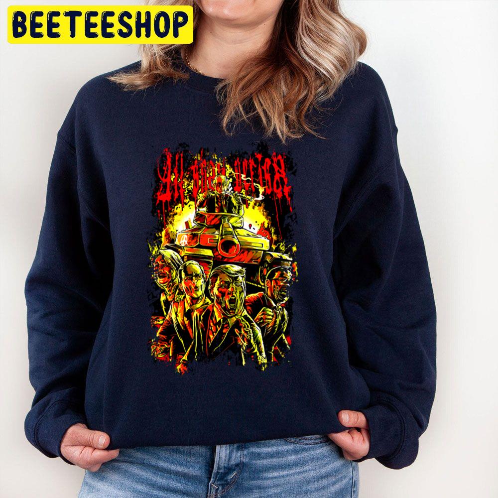 All Shall Perish Artwork Trump Halloween Unisex Sweatshirt All Shall Perish Artwork Trump Halloween Unisex Sweatshirt