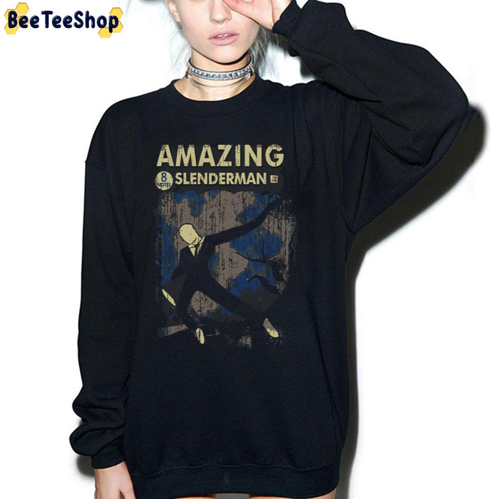 Amazing Slenderman Halloween Trending Unisex Sweatshirt Amazing Slenderman Halloween Trending Unisex Sweatshirt