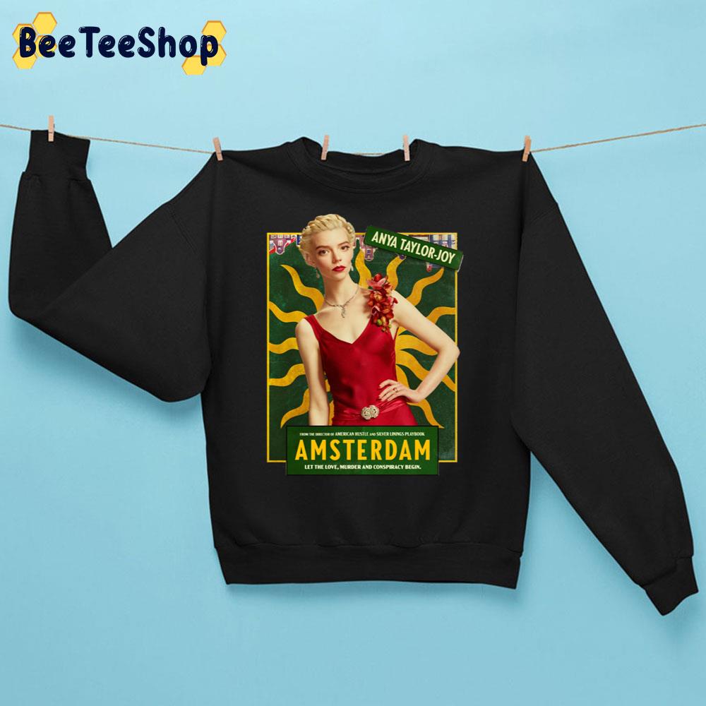 Anya Taylor-Joy Amsterdam Trending Unisex Sweatshirt Anya Taylor-Joy Amsterdam Trending Unisex Sweatshirt