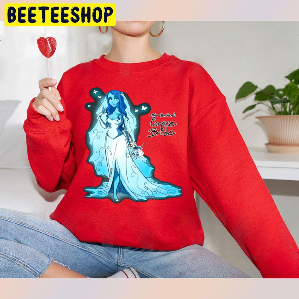Art Corpse Bride Halloween Unisex Sweatshirt Art Corpse Bride Halloween Unisex Sweatshirt