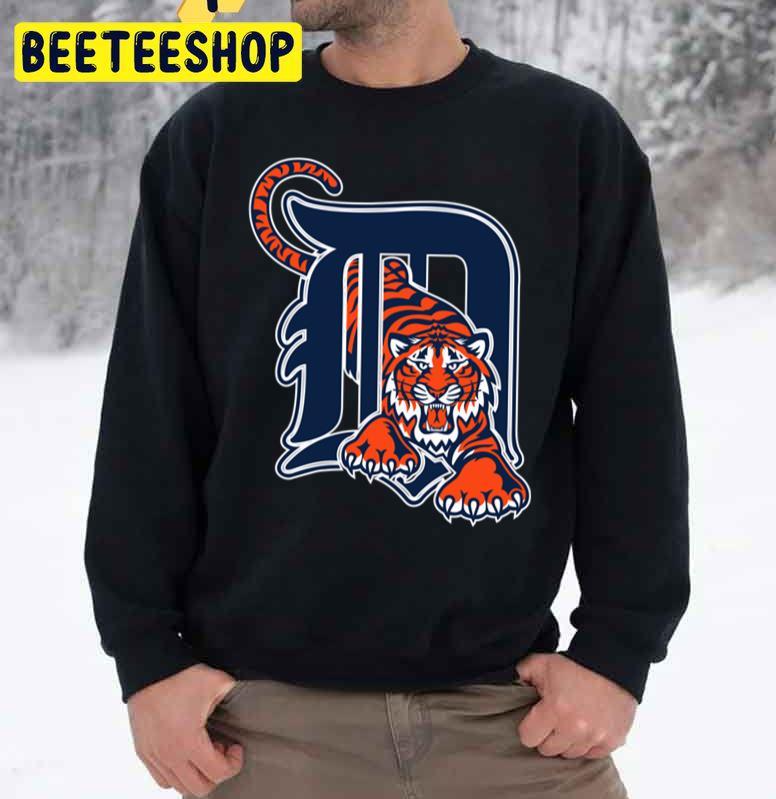 Art Tigers Detroit Logo Baseball Trending Unisex Sweatshirt Art Tigers Detroit Logo Baseball Trending Unisex Sweatshirt