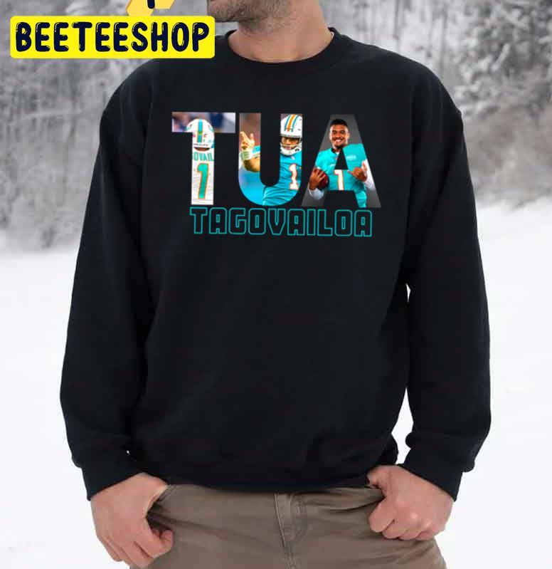 Art Tua Tagovailoa Football Player Trending Unisex Sweatshirt Art Tua Tagovailoa Football Player Trending Unisex Sweatshirt