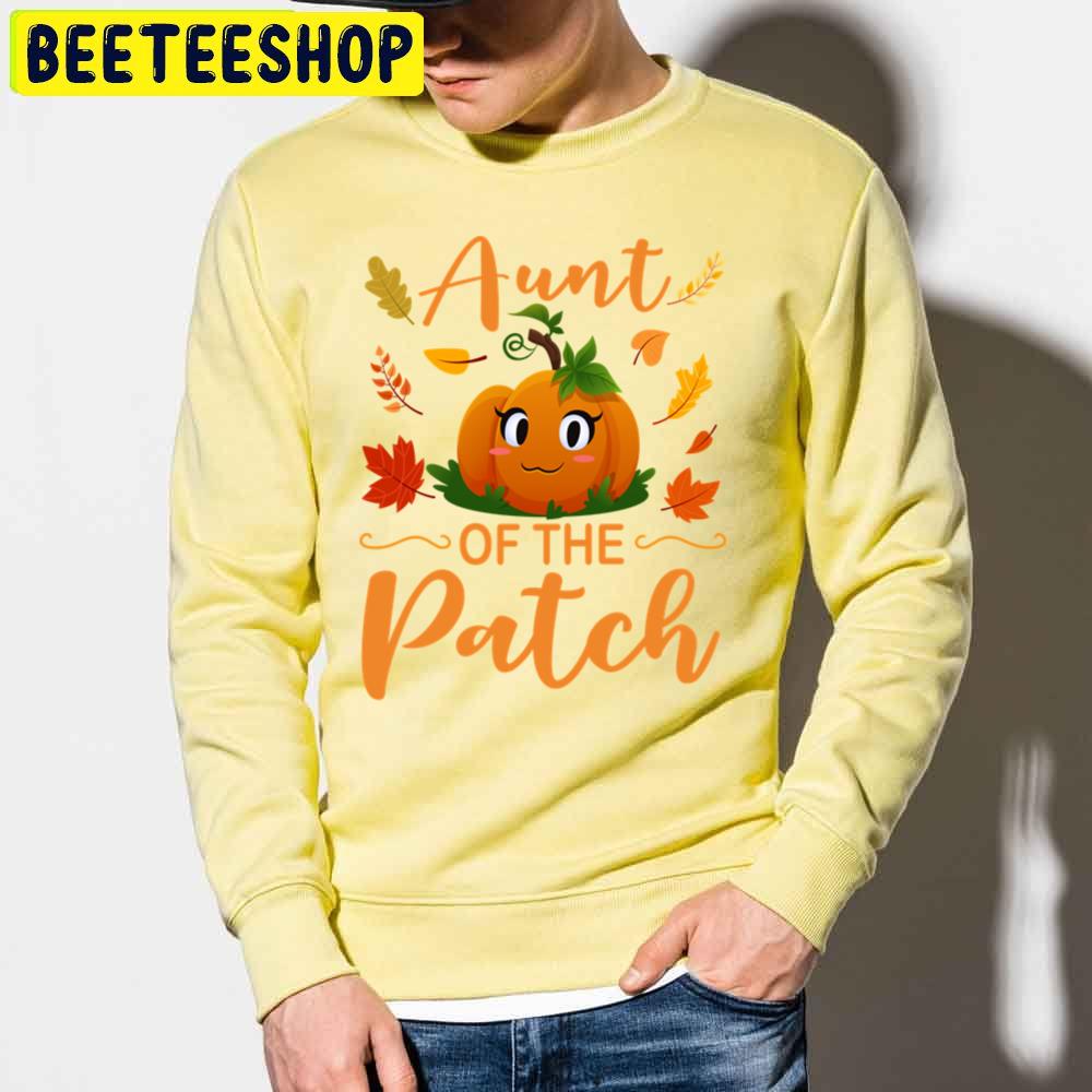 Aunt Of The Patch Pumpkin Halloween Trending Unisex Sweatshirt Aunt Of The Patch Pumpkin Halloween Trending Unisex Sweatshirt