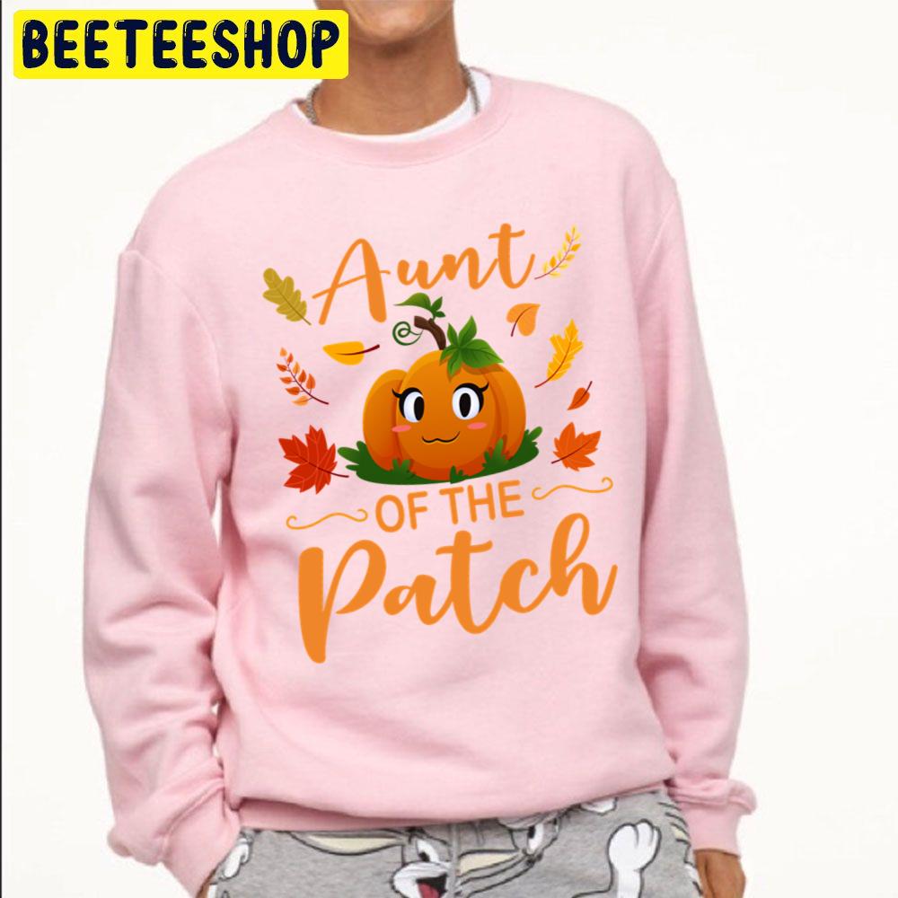 Aunt Of The Patch Pumpkin Halloween Trending Unisex Sweatshirt Aunt Of The Patch Pumpkin Halloween Trending Unisex Sweatshirt