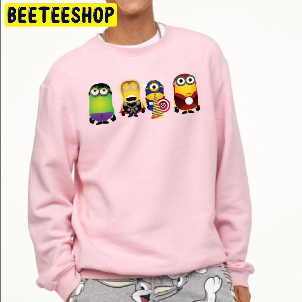 Avongers Superhero Minion Trending Unisex Sweatshirt Avongers Superhero Minion Trending Unisex Sweatshirt