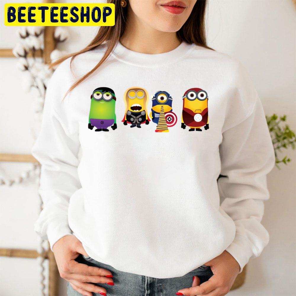 Avongers Superhero Minion Trending Unisex Sweatshirt Avongers Superhero Minion Trending Unisex Sweatshirt