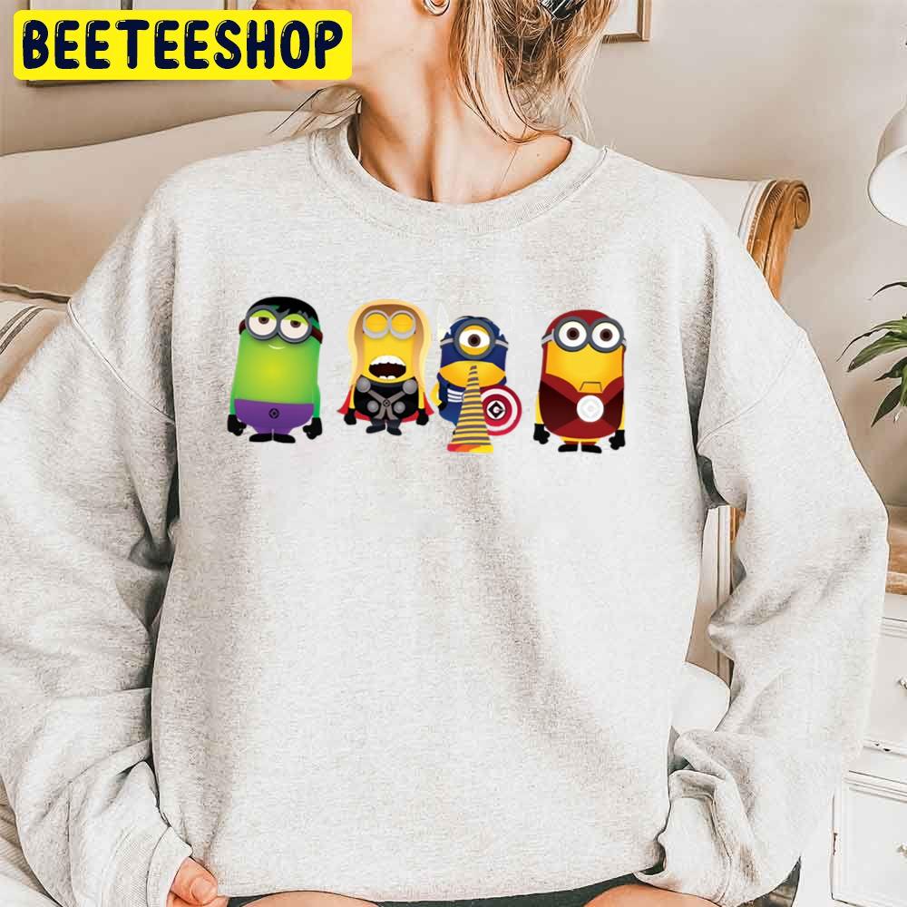 Avongers Superhero Minion Trending Unisex Sweatshirt Avongers Superhero Minion Trending Unisex Sweatshirt