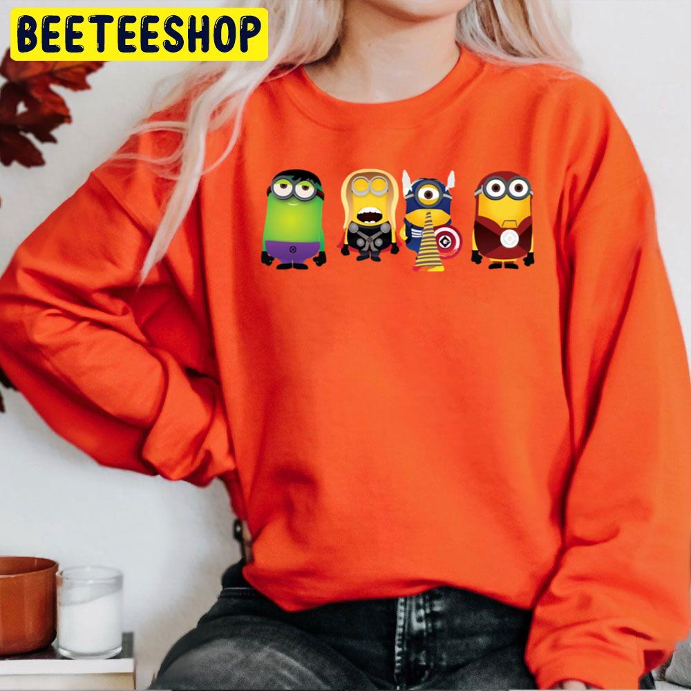 Avongers Superhero Minion Trending Unisex Sweatshirt Avongers Superhero Minion Trending Unisex Sweatshirt
